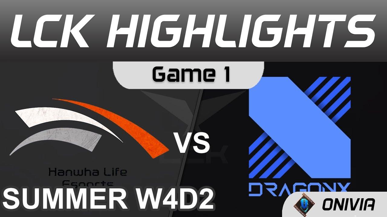 HLE vs DRX Highlights Game 1 LCK Summer Season 2021 W4D2 Hanwha Life Esports vs DragonX by Onivia thumbnail