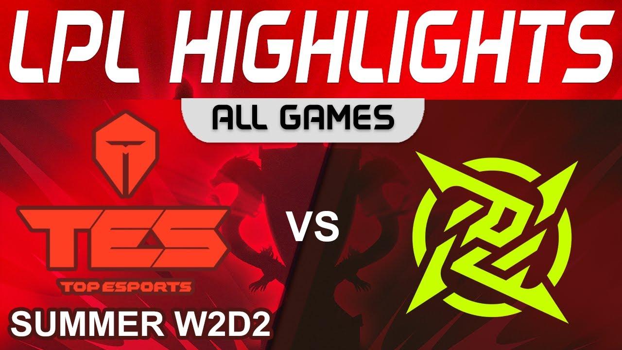 TES vs NIP Highlights ALL GAMES LPL Spring Season 2023 W2D2 Top Esports vs Ninjas in Pyjamas thumbnail