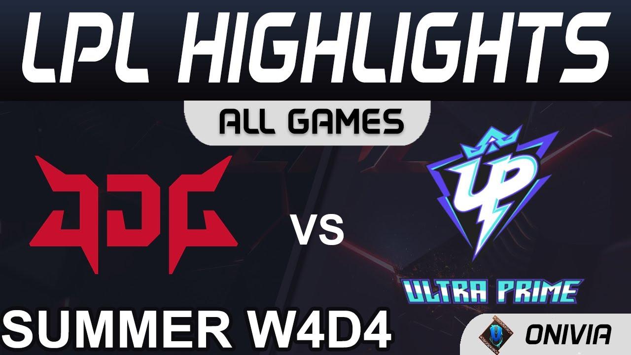 JDG vs UP Highlights ALL GAMES LPL Summer Season 2021 W4D4 JD Gaming vs Ultra Prime by Onivia thumbnail