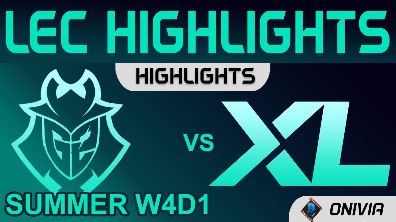 G2 vs XL Highlights LEC Summer Season 2021 W4D1 G2 Esports vs Excel Esports by Onivia thumbnail