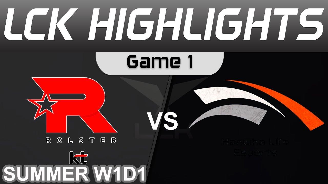 KT vs HLE Highlights Game 1 LCK Summer Season 2023 W1D1 KT Rolster vs Hanwha Life Esports by Onivia thumbnail