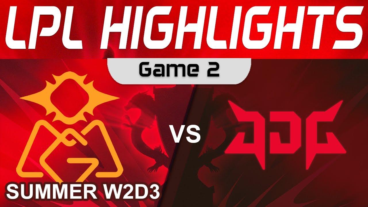 OMG vs JDG Highlights Game 2 LPL Summer Season 2023 W2D3 Oh My God vs JD Gaming by Onivia thumbnail