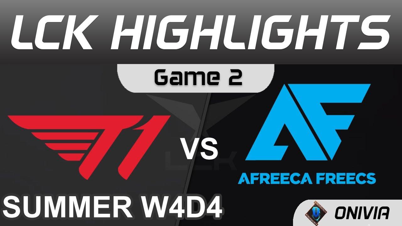 T1 vs AF Highlights Game 2 LCK Summer Season 2021 W4D4 T1 vs Afreeca Freecs by Onivia thumbnail