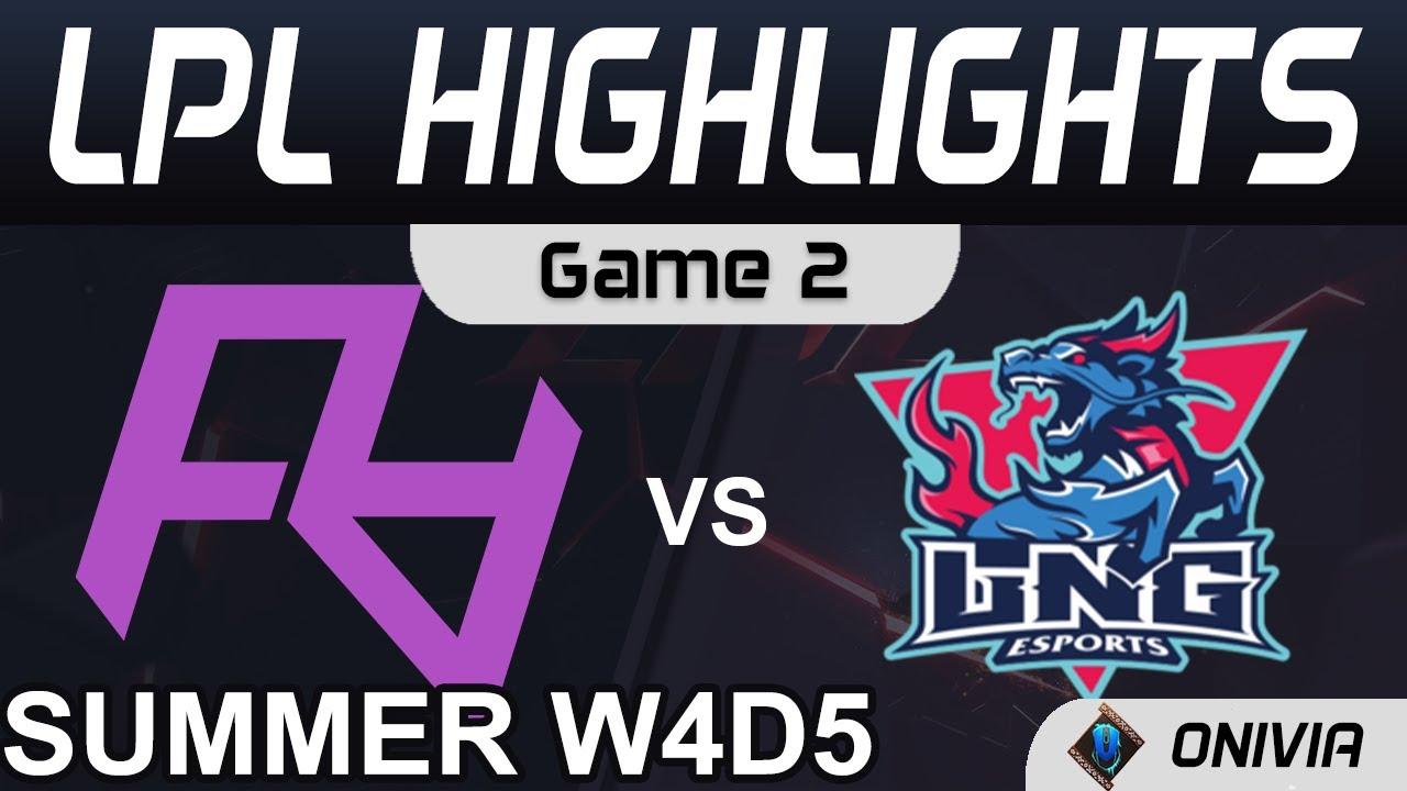 RA vs LNG Highlights Game 2 LPL Summer Season 2021 W4D5 Rare Atom vs LNG Esports by Onivia thumbnail