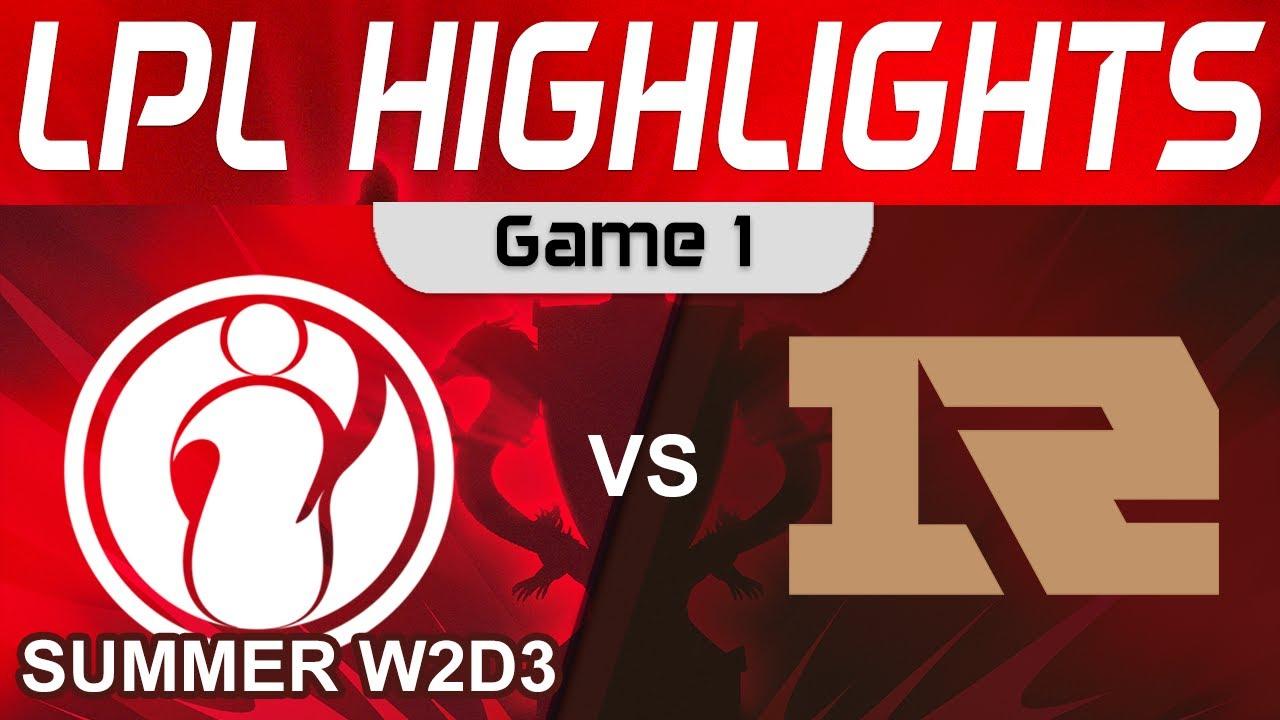 IG vs RNG Highlights Game 1 LPL Summer Season 2023 W2D3 Invictus Gaming vs Royal Never Give Up thumbnail