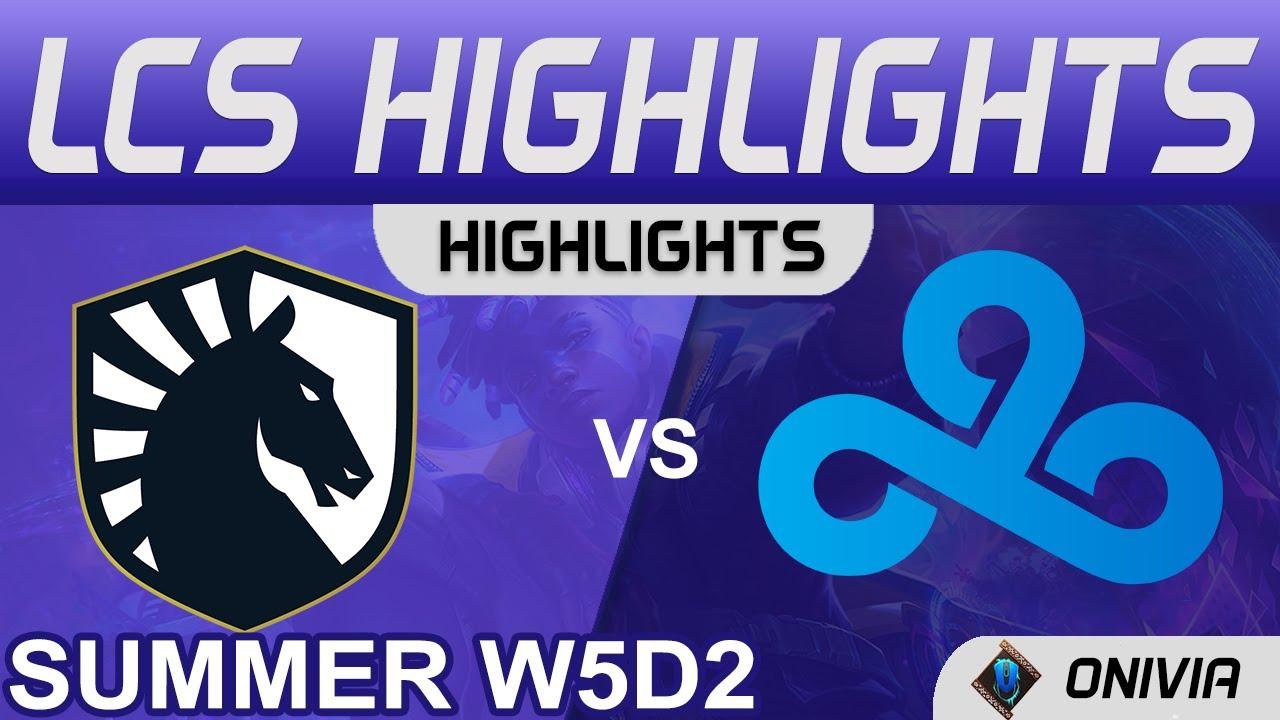 TL vs C9 Highlights LCS Summer Season 2021 W5D2 Team Liquid vs Cloud9 by Onivia thumbnail