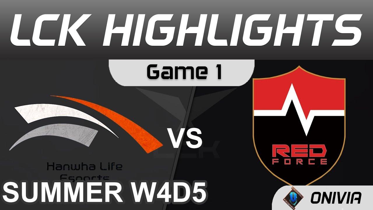 HLE vs NS Highlights Game 1 LCK Summer Season 2021 W4D5 Hanwha Life Esports vs Nongshim RedForce by thumbnail