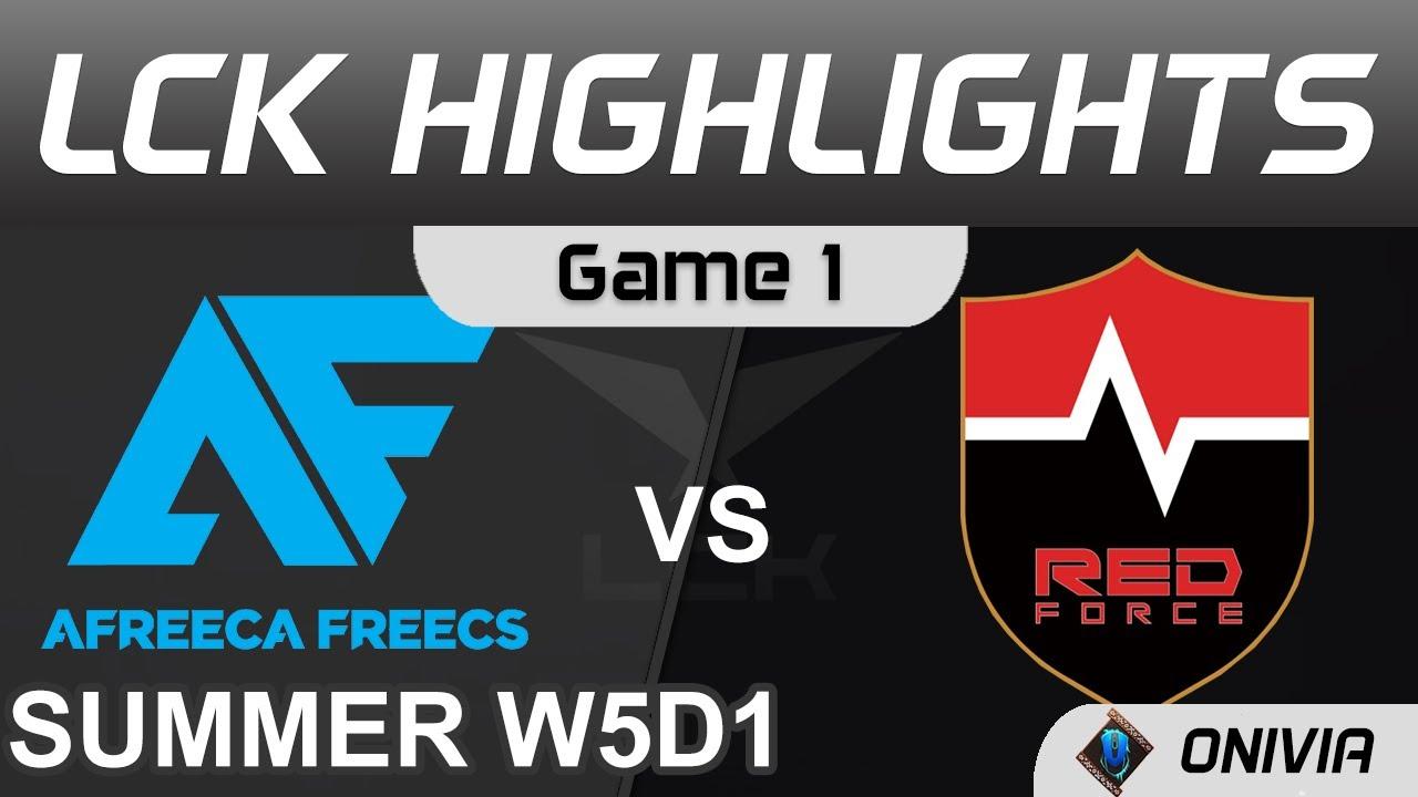 AF vs NS Highlights Game 1 LCK Summer Season 2021 W5D1 Afreeca Freecs vs Nongshim RedForce by Onivia thumbnail