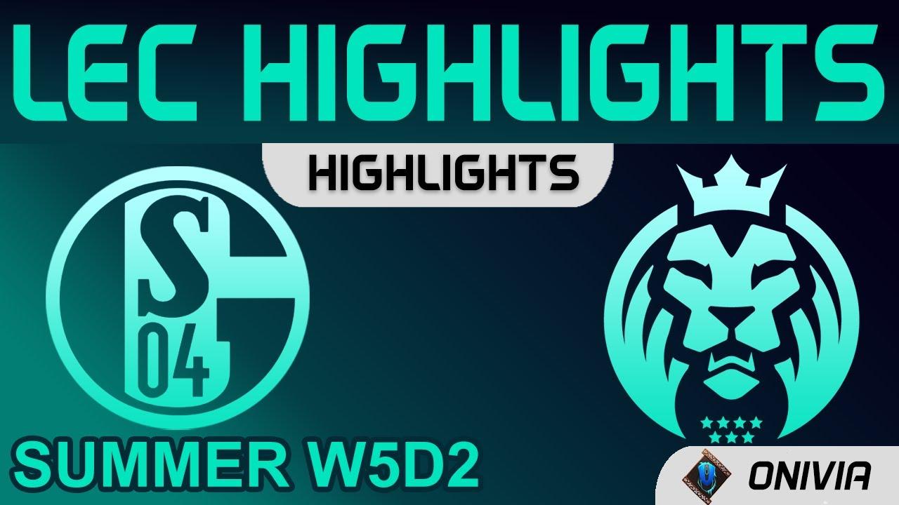 S04 vs MAD Highlights LEC Summer Season 2021 W5D2 Schalke 04 vs MAD Lions by Onivia thumbnail