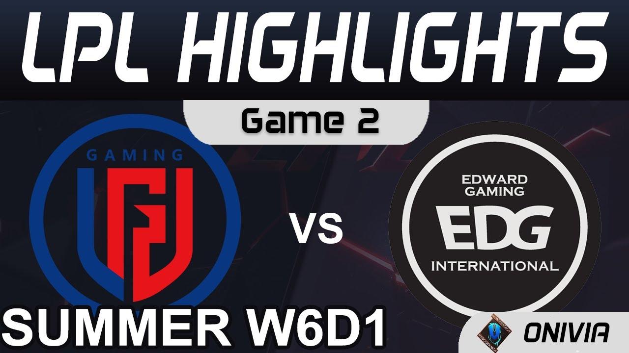 LGD vs EDG Highlights Game 2 LPL Summer Season 2021 W6D1 LGD Gaming vs EDward Gaming by Onivia thumbnail