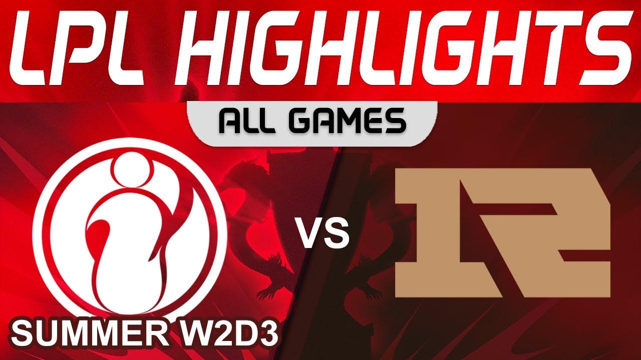 IG vs RNG Highlights ALL GAMES LPL Summer Season 2023 W2D3 Invictus Gaming vs Royal Never Give Up thumbnail