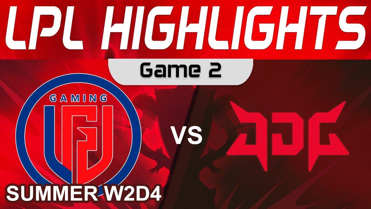 LGD vs JDG Highlights Game 2 LPL Summer Season 2023 W2D4 LGD Gaming vs JD Gaming by Onivia thumbnail