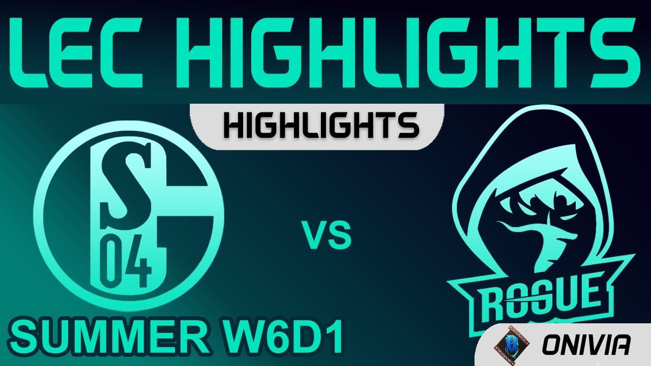 S04 vs RGE Highlights LEC Summer Season 2021 W6D1 Schalke 04 vs Rogue by Onivia thumbnail