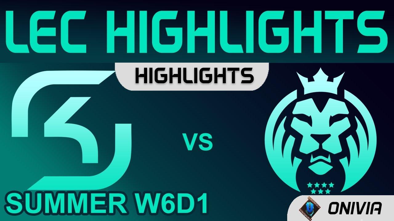 SK vs MAD Highlights LEC Summer Season 2021 W6D1 SK Gaming vs MAD Lions by Onivia thumbnail