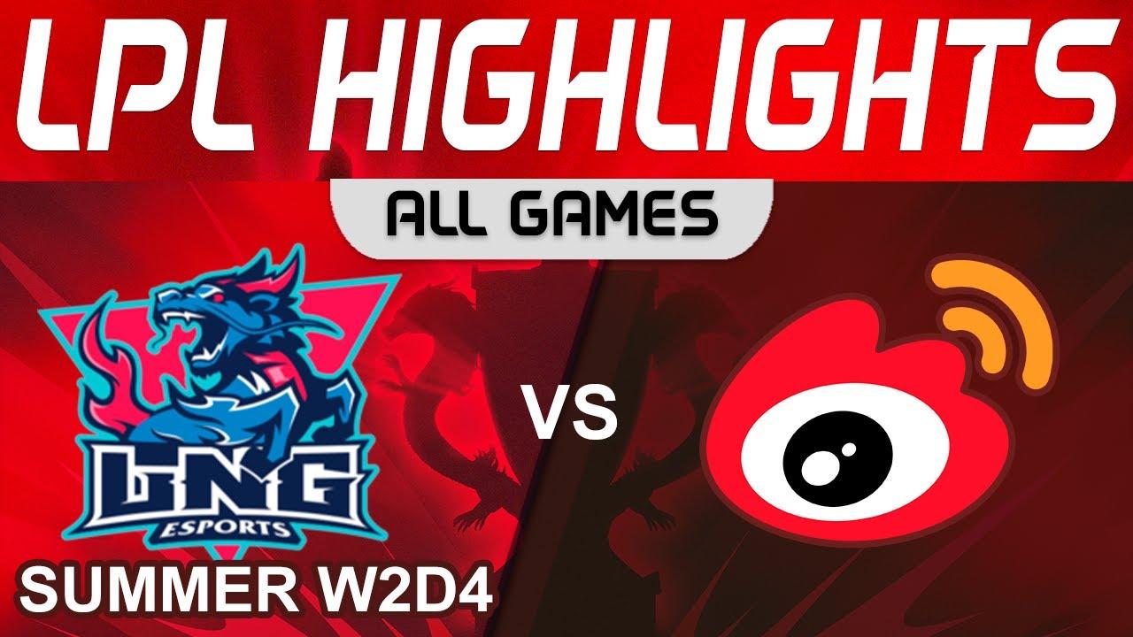 LNG vs WBG Highlights ALL GAMES LPL Summer Season 2023 W1D4 LNG Esports vs Weibo Gaming by Onivia thumbnail