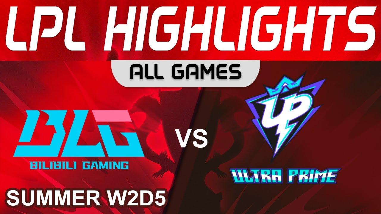 BLG vs UP Highlights ALL GAMES LPL Summer Season 2023 W1D5 Bilibili Gaming vs Ultra Prime by Onivia thumbnail