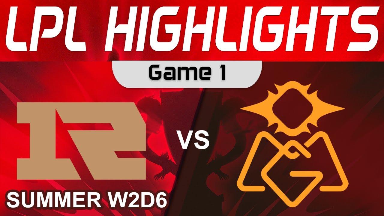 RNG vs OMG Highlights Game 1 LPL Summer Season 2023 W2D6 Royal Never Give Up vs Oh My God by Onivia thumbnail