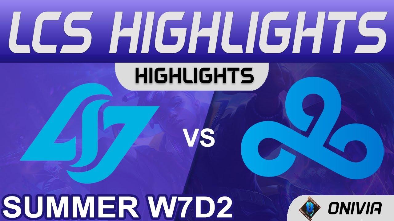 CLG vs C9 Highlights LCS Summer Season 2021 W7D2 Conter Logic Gaming vs Cloud9 by Onivia thumbnail