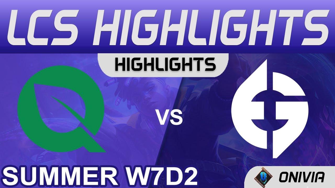 FLY vs EG Highlights LCS Summer Season 2021 W7D2 FlyQuest vs Evil Geniuses by Onivia thumbnail