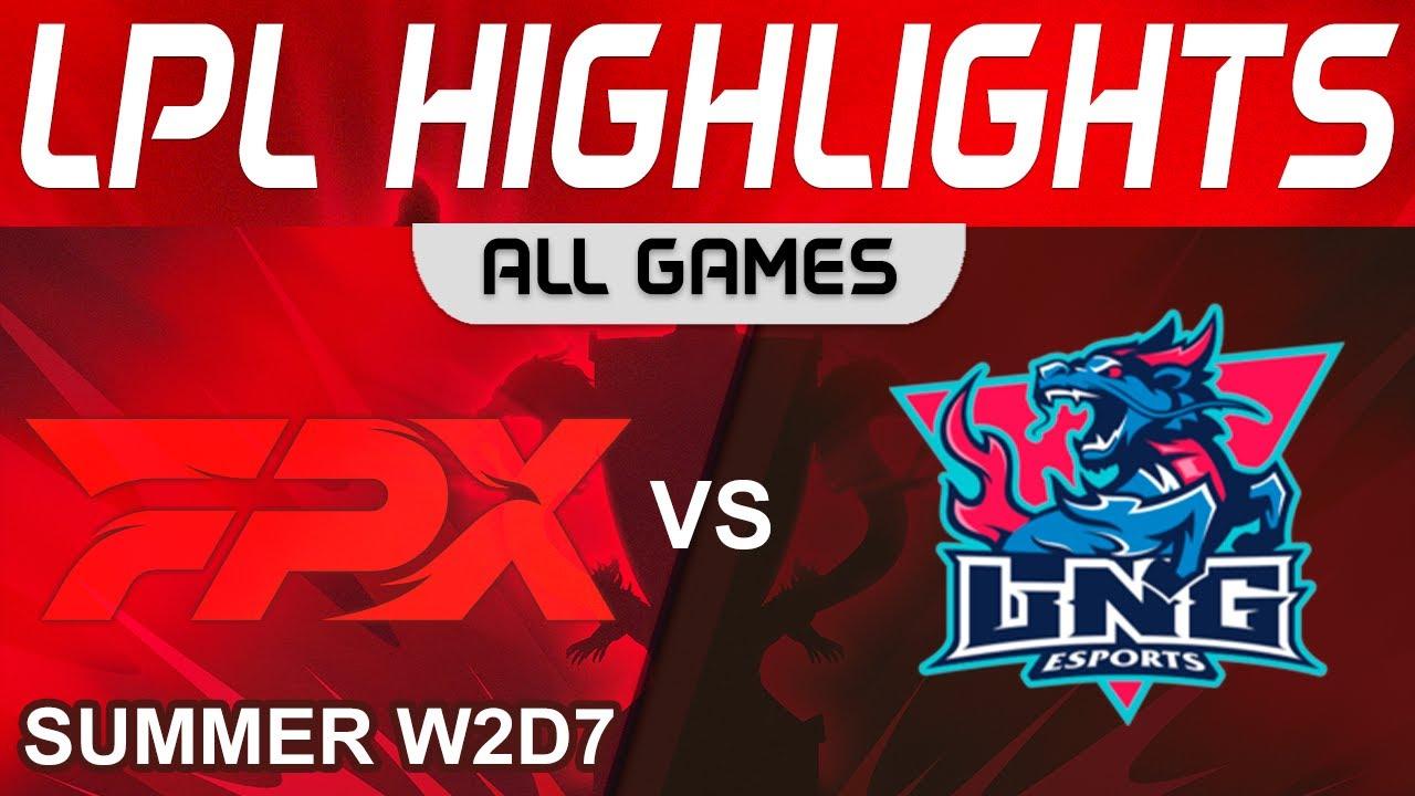 FPX vs LNG Highlights ALL GAMES LPL Summer Season 2023 W2D7 FunPlus Phoenix vs LNG Esports by Onivia thumbnail