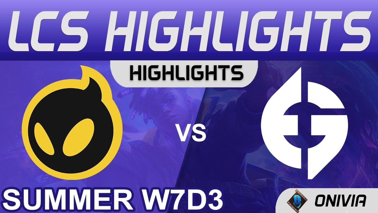 DIG vs EG Highlights LCS Summer Season 2021 W7D3 Dignitas vs Evil Geniuses by Onivia thumbnail