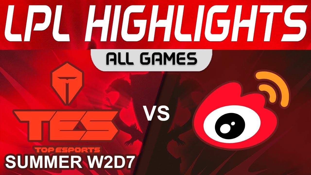 TES vs WBG Highlights ALL GAMES LPL Summer Season 2023 W1D7 Top Esports vs Weibo Gaming by Onivia thumbnail