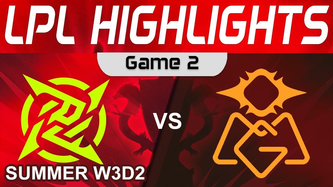 NIP vs OMG Highlights Game 2 LPL Spring Season 2023 W3D2 Ninjas in Pyjamas vs Oh My God by Onivia thumbnail