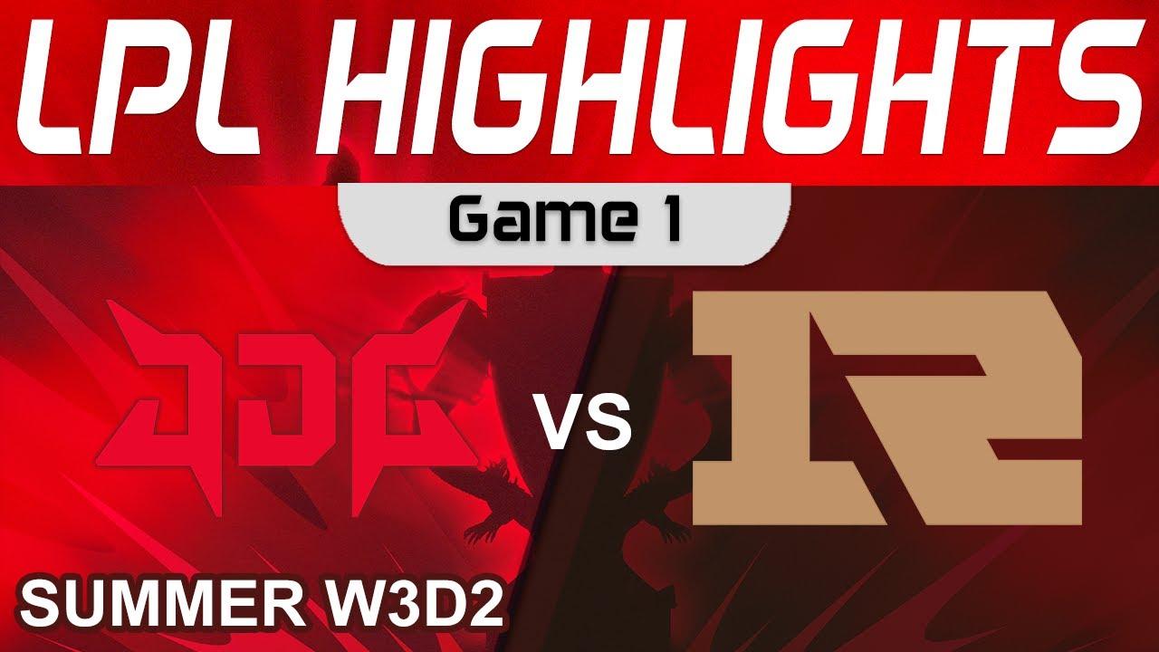 JDG vs RNG Highlights Game 1 LPL Spring Season 2023 W3D2 JD Gaming vs Royal Never Give Up by Onivia thumbnail