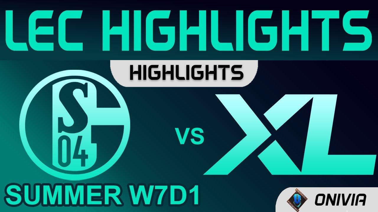 S04 vs XL Highlights LEC Summer Season 2021 W7D1 Schalke 04 vs Excel Esports by Onivia thumbnail