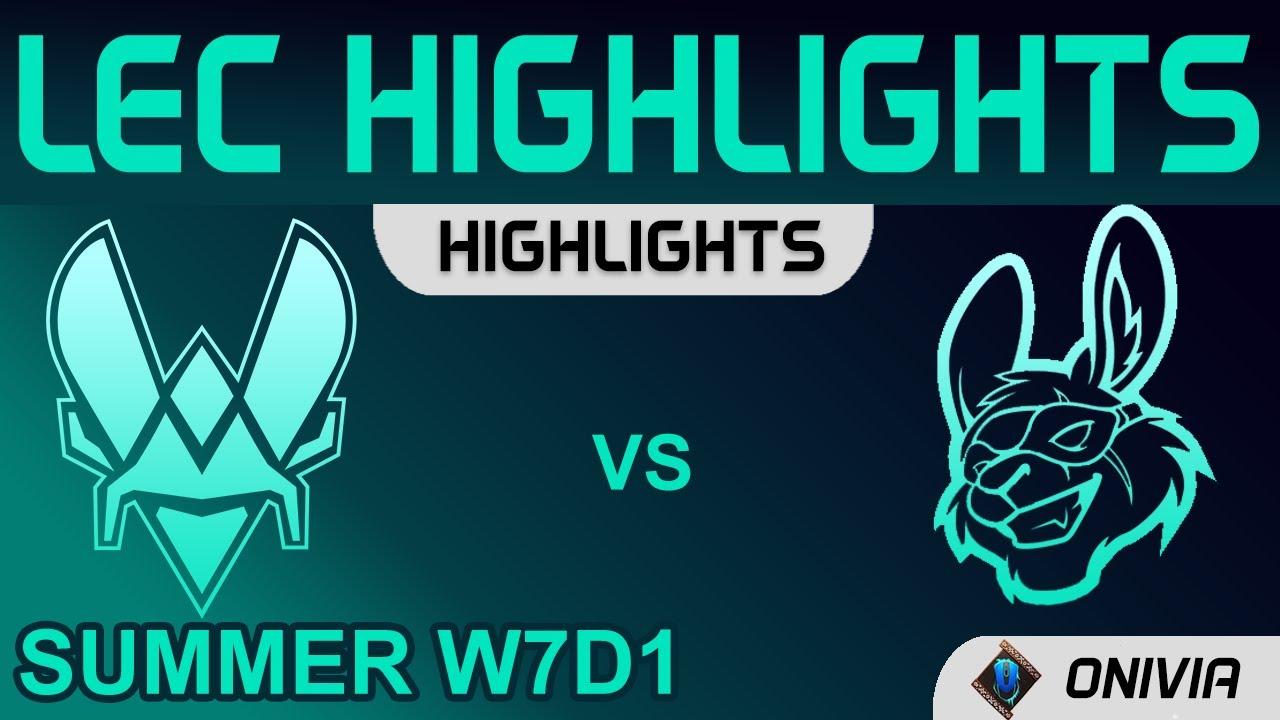 VIT vs MSF Highlights LEC Summer Season 2021 W7D1 Team Vitality vs Misfits Gaming by Onivia thumbnail