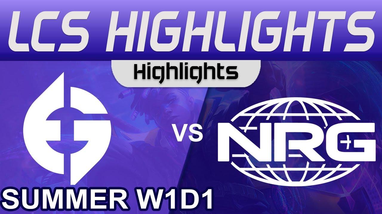 EG vs NRG Highlights LCS Summer Season 2023 W1D1 Evil Geniuses vs NRG by Onivia thumbnail