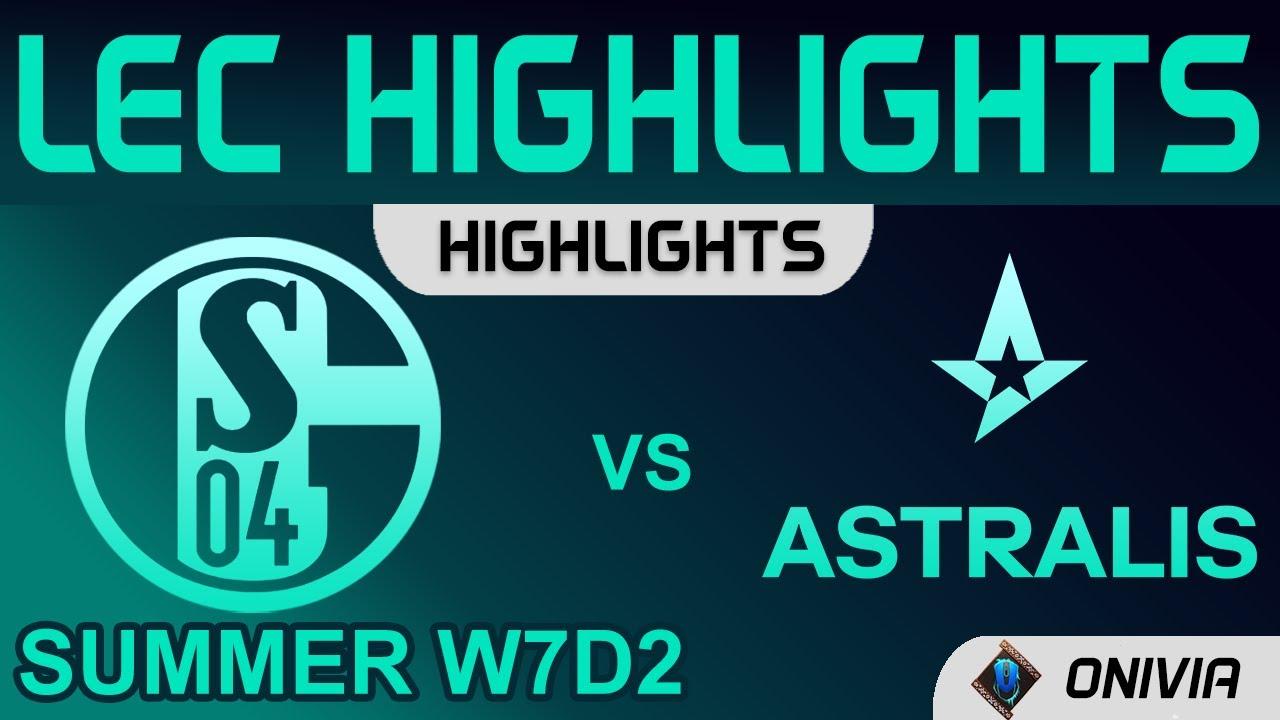 S04 vs AST Highlights LEC Summer Season 2021 W7D2 Schalke 04 vs Astralis by Onivia thumbnail