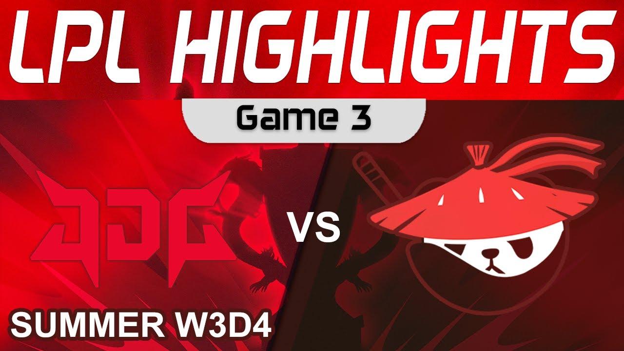 JDG  vs AL Highlights Game 3 LPL Summer Season 2023 W3D4 JD Gaming vs Anyone's Legend by Onivia thumbnail