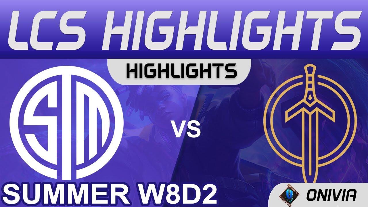 TSM vs GG Highlights LCS Summer Season 2021 W8D2 Team SoloMid vs Golden Guardians by Onivia thumbnail