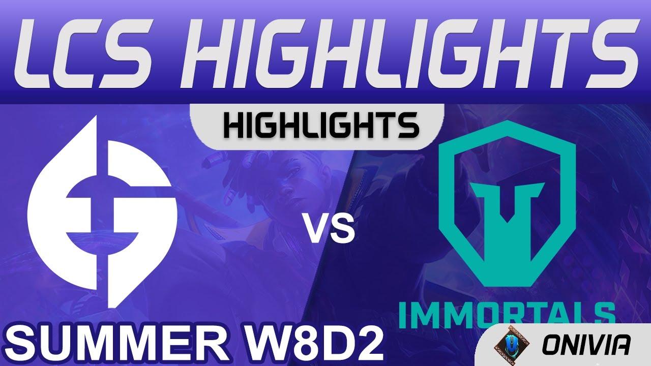 EG vs IMT Highlights LCS Summer Season 2021 W8D2 Evil Geniuses vs Immortals by Onivia thumbnail