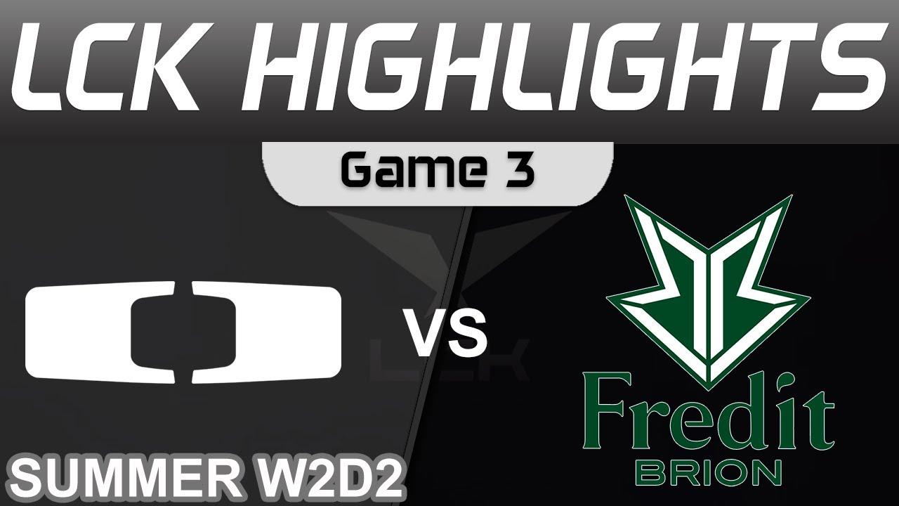 DK vs BRO Highlights Game 3 LCK Summer Season 2023 W2D2 Dplus KIA vs OKSavingsBank BRION by Onivia thumbnail