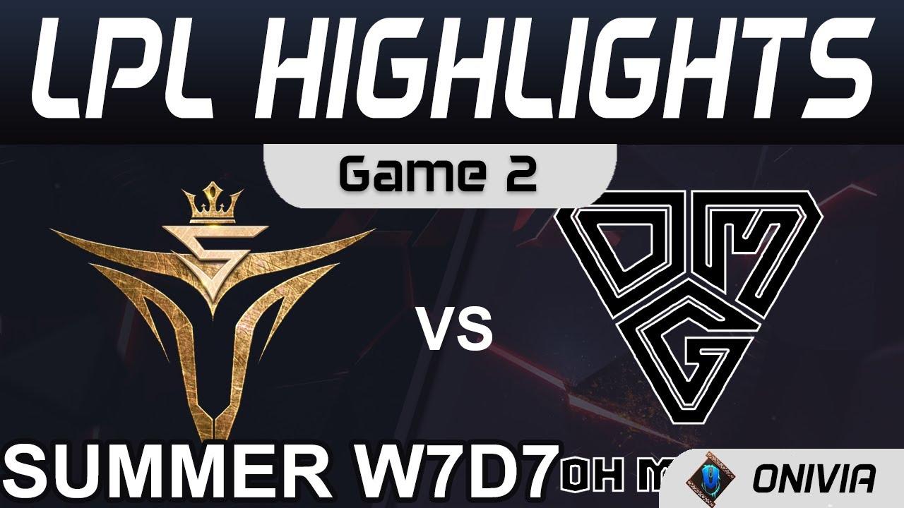 V5 vs OMG Highlights Game 2 LPL Summer Season 2021 W7D7 Victory Five vs Oh My God by Onivia thumbnail