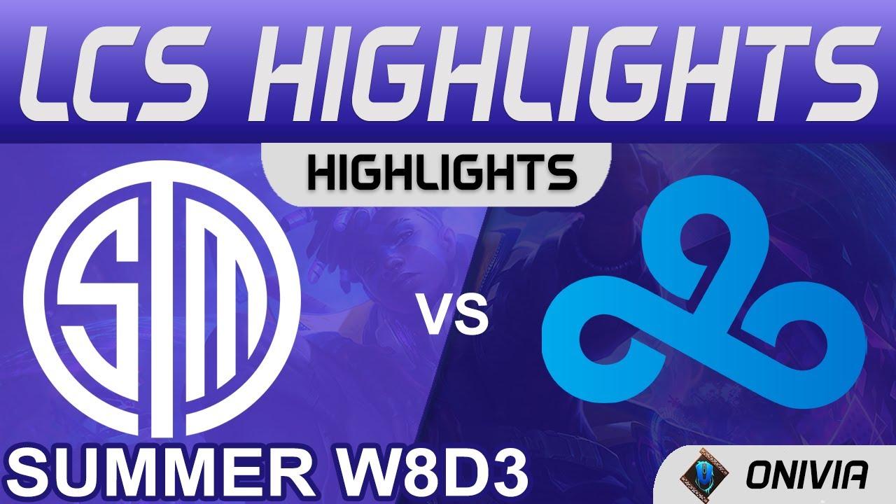 TSM vs C9 Highlights LCS Summer Season 2021 W8D3 Team SoloMid vs Cloud9 by Onivia thumbnail