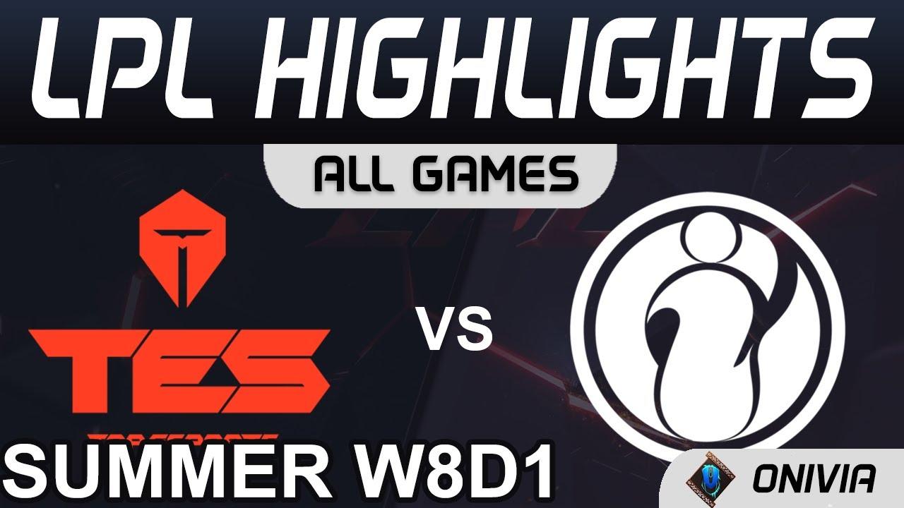 TES vs IG Highlights ALL GAMES LPL Summer Season 2021 W8D1 Top Esports vs Invictus Gaming by Onivia thumbnail