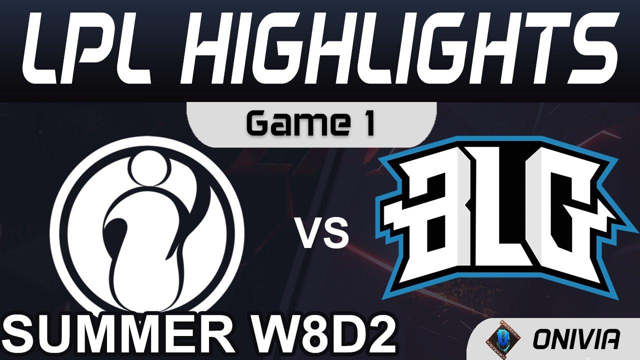 IG vs BLG ighlights Game 1 LPL Summer Season 2021 W8D2 Invictus Gaming vs Bilibili Gaming by Onivia thumbnail