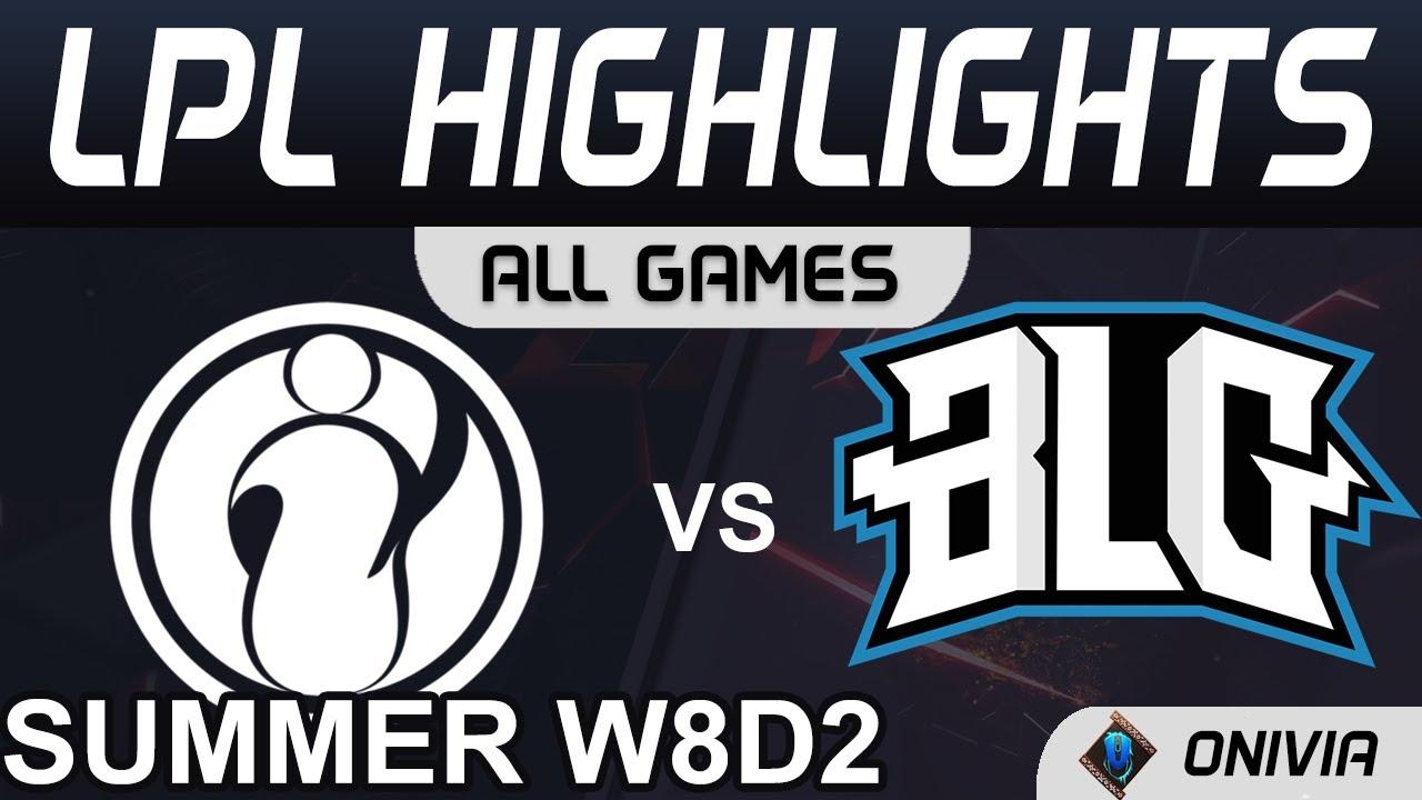 IG vs BLG ighlights ALL GAMES LPL Summer Season 2021 W8D2 Invictus Gaming vs Bilibili Gaming by Oniv thumbnail