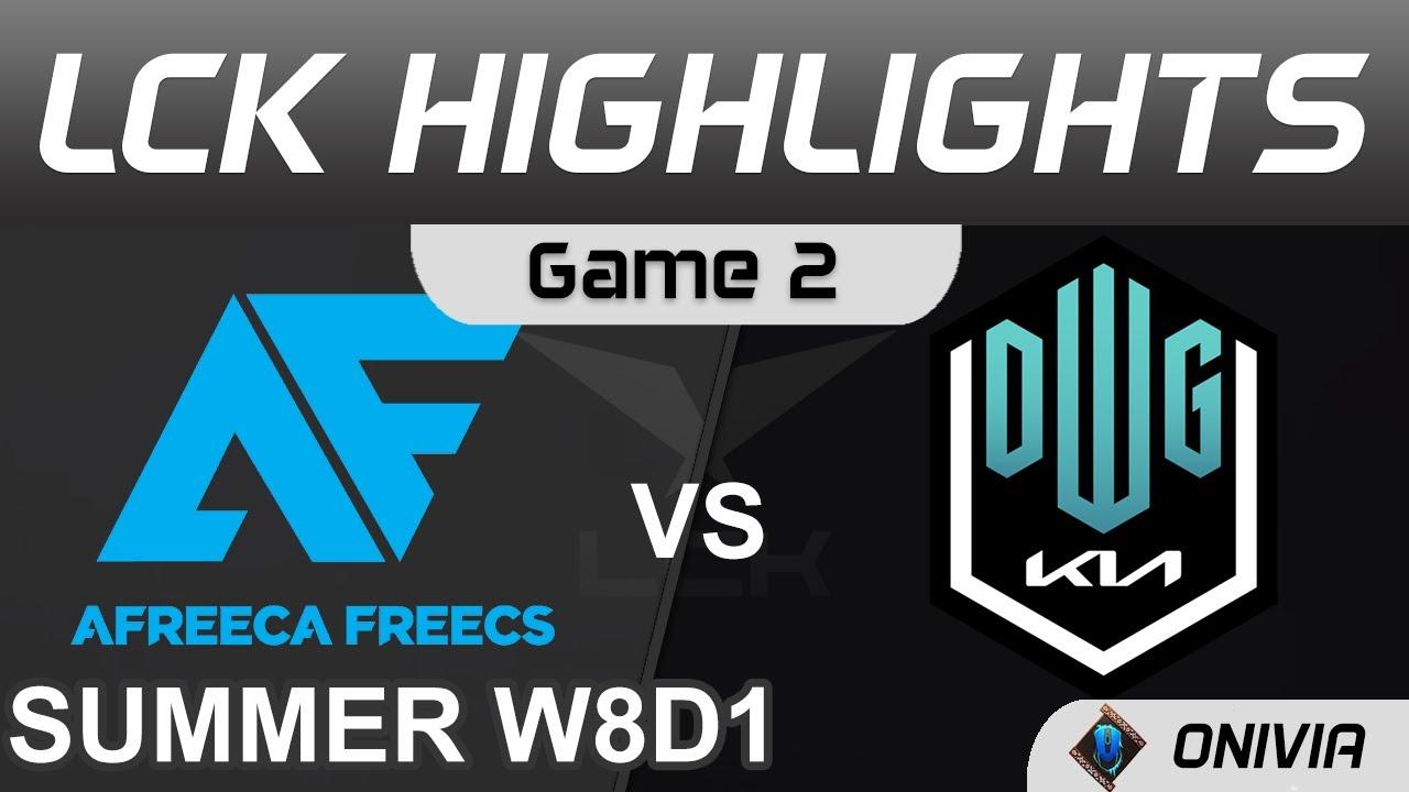 AF vs DK Highlights Game 2 LCK Summer Season 2021 W8D1 Afreeca Freecs vs DWG KIA by Onivia thumbnail