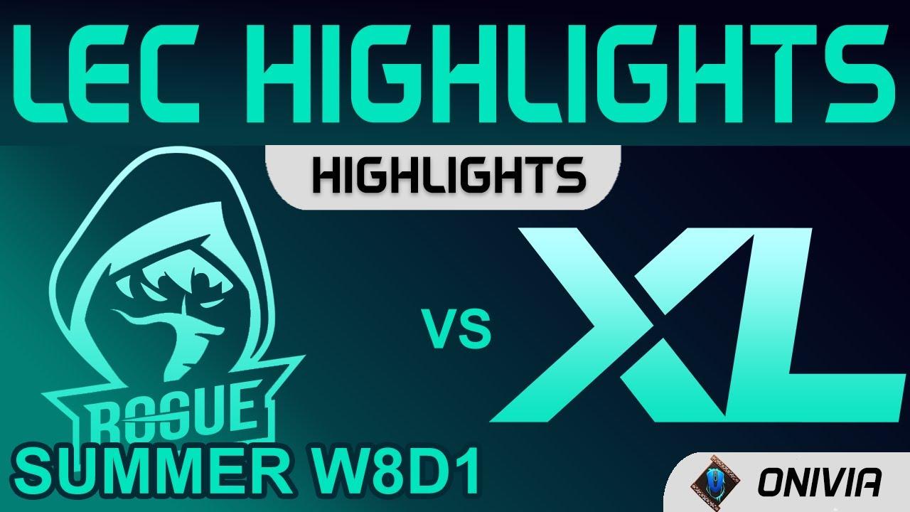 RGE vs XL Highlights LEC Summer Season 2021 W8D1 Rogue vs Excel Esports by Onivia thumbnail