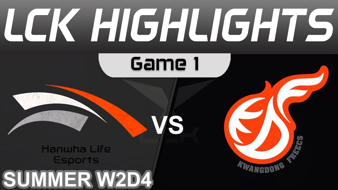 HLE vs KDF Highlights Game 1 LCK Summer Season 2023 W2D4 Hanwha Life Esports vs Kwangdong Freecs thumbnail