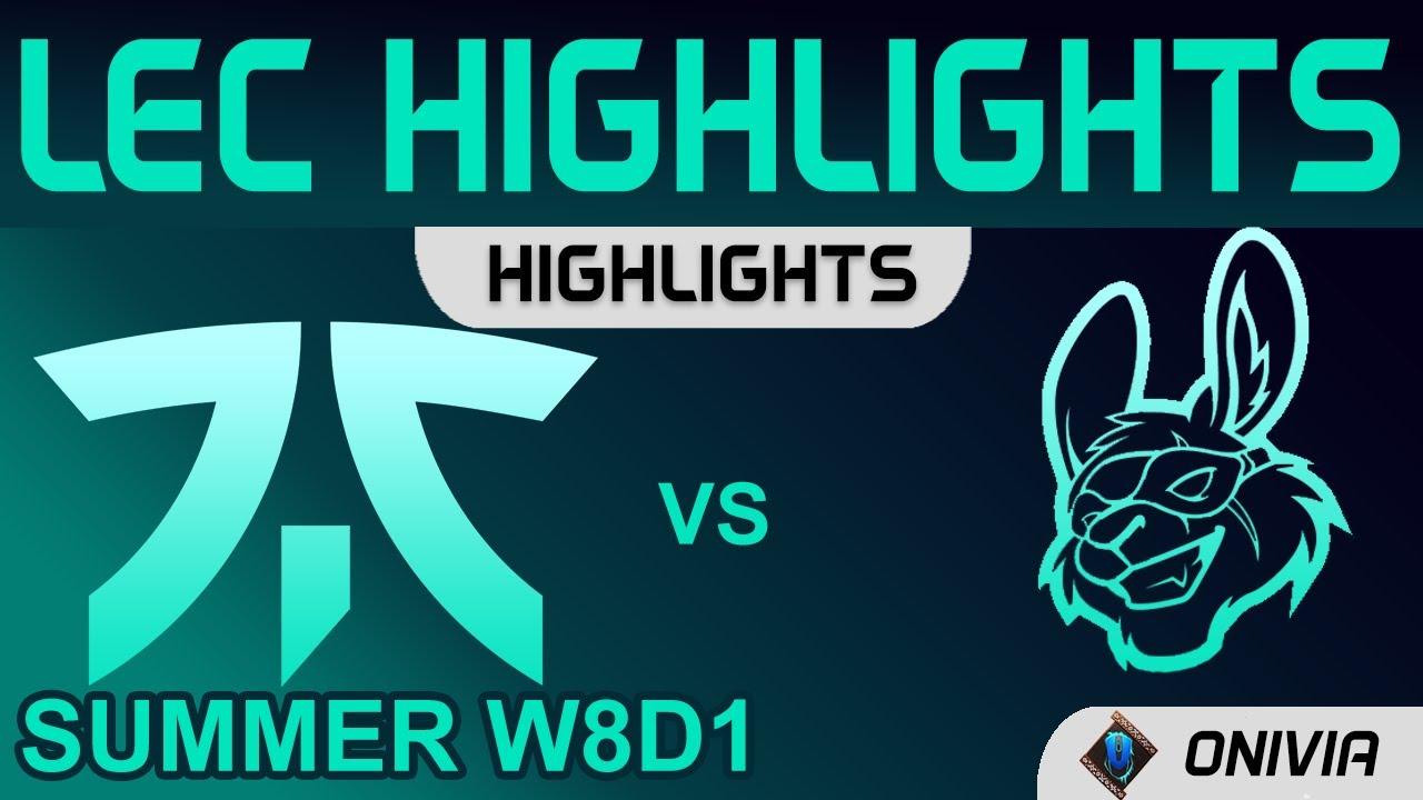 FNC vs MSF Highlights LEC Summer Season 2021 W8D1 Fnatic vs Misfits Gaming by Onivia thumbnail