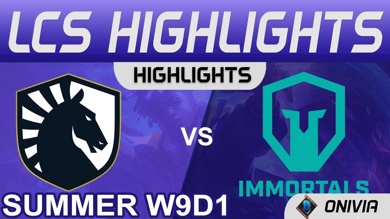 TL vs IMT Highlights LCS Summer Season 2021 W9D1 Team Liquid vs Immortals by Onivia thumbnail