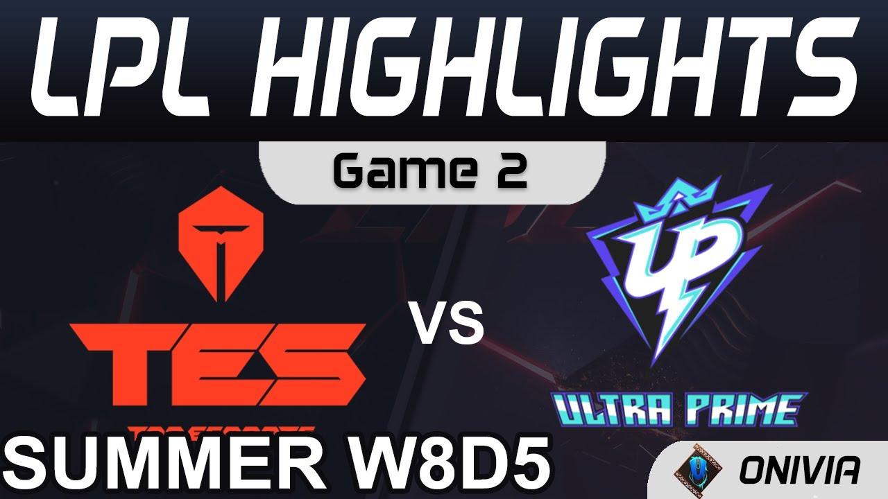 TES vs UP Highlights Game 2 LPL Summer Season 2021 W8D5 Top Esports vs Ultra Prime by Onivia thumbnail