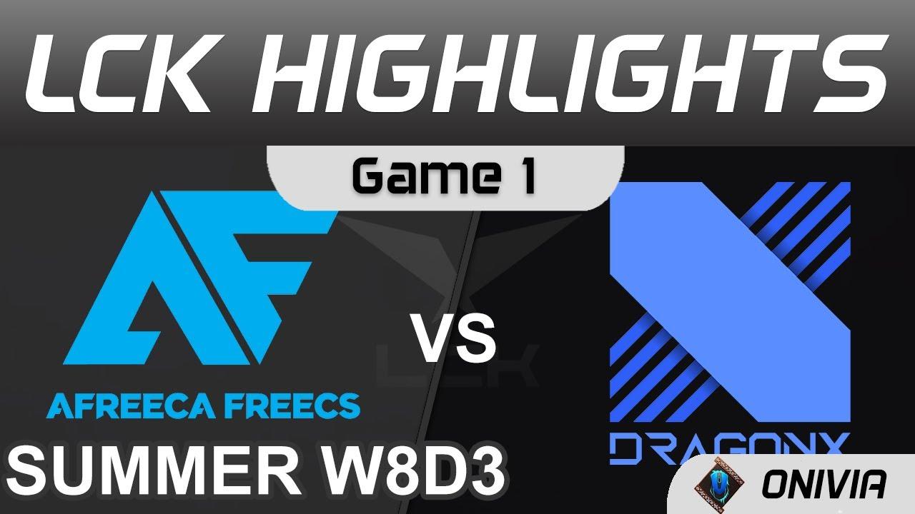 AF vs DRX Highlights Game 1 LCK Summer Season 2021 W8D3 Afreeca Freecs vs DragonX by Onivia thumbnail