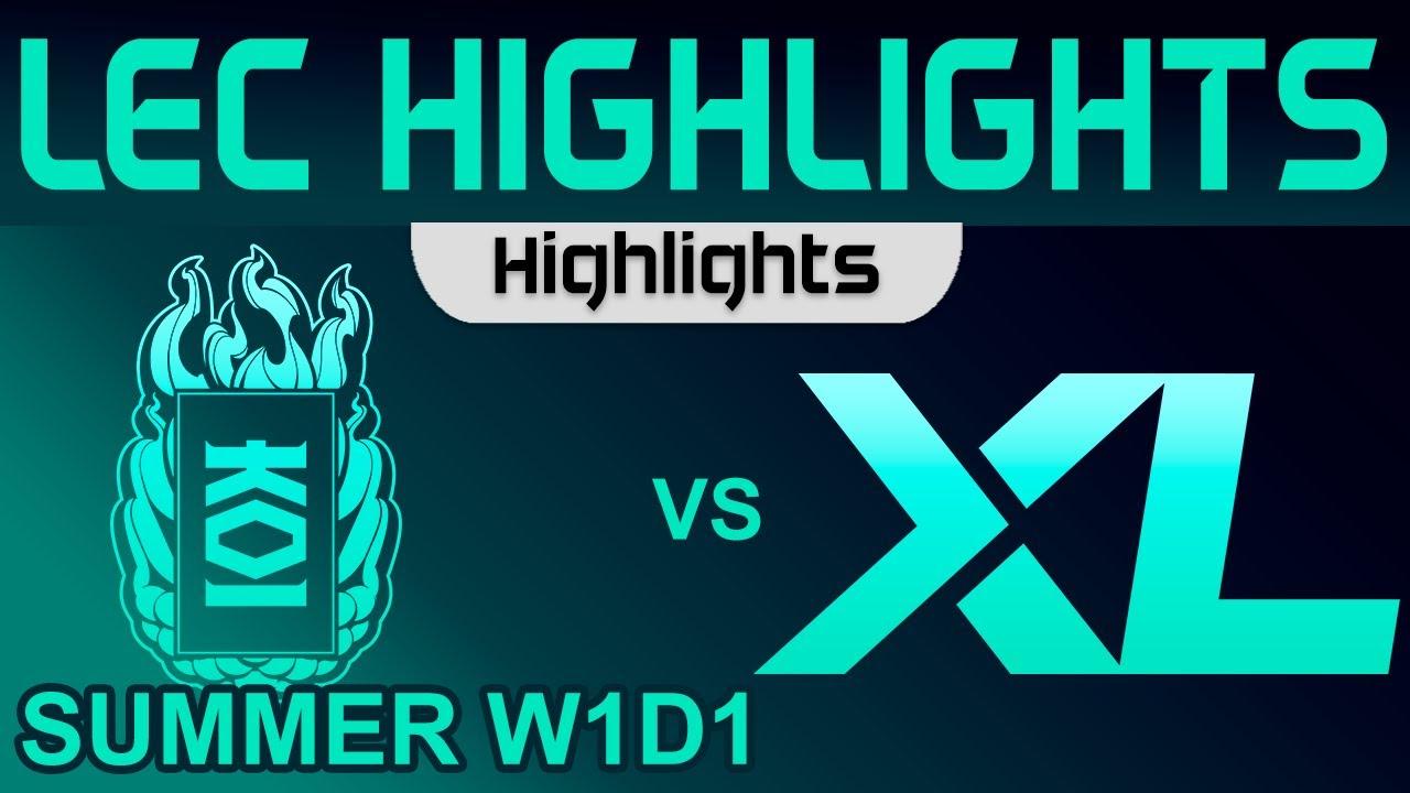 KOI vs XL Highlights LEC Summer Season 2023 W1D1 KOI vs Excel by Onivia thumbnail