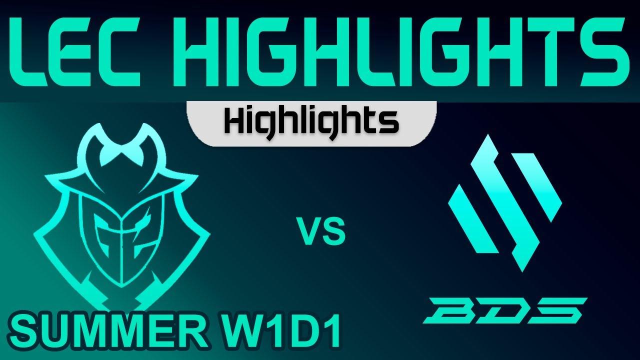 G2 vs BDS Highlights LEC Summer Season 2023 W1D1 G2 Esports vs Team BDS by Onivia thumbnail